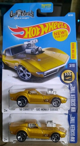 Hot wheels corvette gas - ’68,